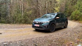 Dacia Sandero Stepway Extreme Offroad in Bucovina [upl. by Homere378]