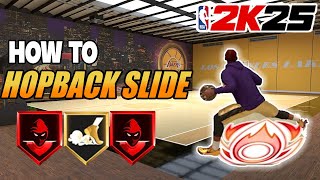 HOW TO HOPBACK SLIDE GLITCH IN NBA 2K25 [upl. by Roye]