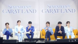 Seventeen Caratland 2024 Vlog Both days floor seats [upl. by Nylarahs]