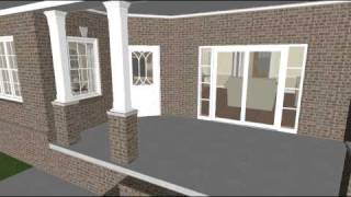 Four Bedroom SketchUp House [upl. by Stevana]