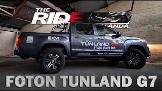 Foton Tunland G7 Review in South Africa Can the Chinese takeover the bakkie market [upl. by Ellinet]