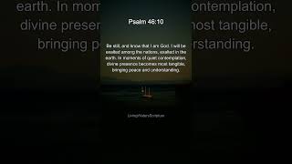 Bible Verse Living Water Scripture  Daily Word of God  Peace and Comfort [upl. by Padriac]