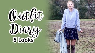 OUTFIT DIARY I 5 LOOKS FÜR DEN ALLTAG I Advance Your Style [upl. by Sadnalor]