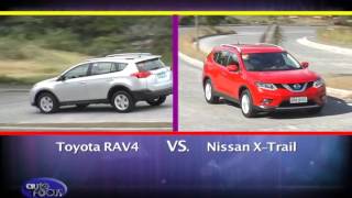 Toyota Rav 4 vs Nissan X Trail  Head 2 Head [upl. by Eelame]