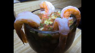 Shrimp Seafood Cocktail Mexican Inspiration [upl. by Teresa]