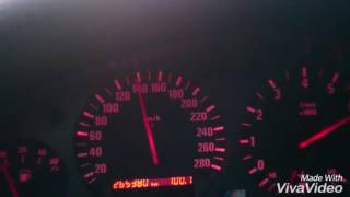 Bmw E36 325i M50 acceleration 100200 kmh [upl. by Ashely]