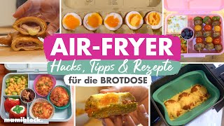 BROTDOSEN Snacks aus dem Airfryer  Kindergarten amp Schule  mamiblock [upl. by Arri868]