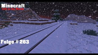 Minecraft Life in the Woods 263  Das Dach des Bahnhofes [upl. by Meid]