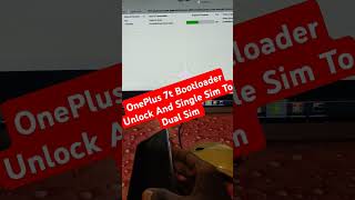 OnePlus 7t Bootloader Unlock And Single Sim To Dual Sim File Paid [upl. by Halullat2]