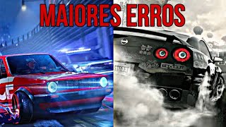 O MAIOR ERRO de cada NEED FOR SPEED [upl. by Novit448]