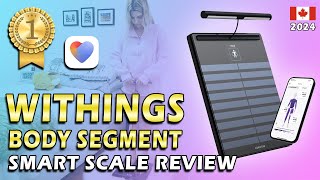 WITHINGS BODY SEGMENT UNBOXING amp REVIEW SMART SCALE  4K withings [upl. by Aikym569]