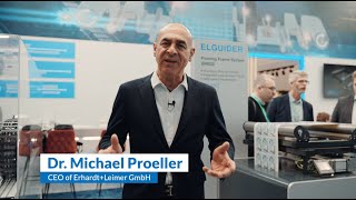 Erhardt  Leimer at K Fair 2022 presented by CEO Dr Michael Proeller [upl. by Watkin]