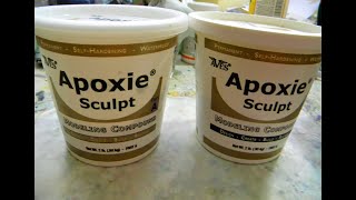 How to use Apoxie Sculpt clay in art assemblage [upl. by Joanie]