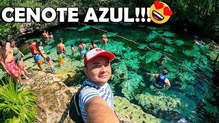 CENOTE AZUL un lugar mágico SIN SARGAZO en Tulum  ¿Cuanto cuesta ¿Como llegar ¿Vale la pena [upl. by Anivle]