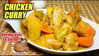 TASTY PINOY STYLE CREAMY CHICKEN CURRY EASY TO COOK [upl. by Suoiluj]