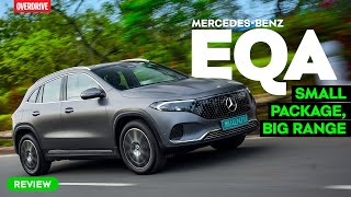 MercedesBenz EQA review  the better GLA  odmag [upl. by Yelsnik]