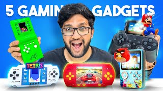 5 GAMING GADGETS BOUGHT ONLINE FOR FUN [upl. by Loree585]