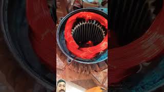 Air cooler motor Rewinding short [upl. by Aitenev]