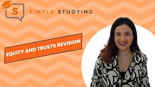 Equity and Trusts revision [upl. by Ylrebme]