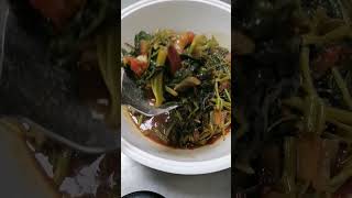 Adobong kangkong Short Food yummy [upl. by Westhead36]