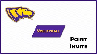 UWSP Volleyball Point Invite  Berg Gym Saturday [upl. by Weinreb]