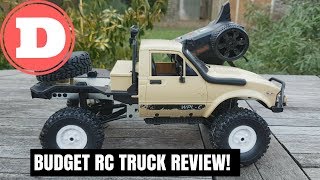 Mini RC Truck WPL C14 116 24G InDepth Review  Budget RC Truck [upl. by Mcgrody]