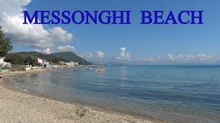 KORFU  Messonghi beach 4K [upl. by Sacks534]