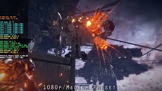 ARMORED CORE VI Gameplay Benchmark Gtx1660ti [upl. by Ataeb404]