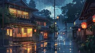 Tokyo Chill Rainy Night ☂️  Chillwave Lofi Hip Hop Mix To Unwind  No Copyright Lofi Songs 2024 [upl. by Katharyn]