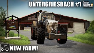 First Day At The New Farm Untergriesbach 1 Farming Simulator 19 Timelapse [upl. by Isyed]