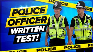 Police Online Assessment Process Stage 3a WRITTEN EXERCISE Questions Tips amp Answers [upl. by Leziar655]