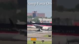 Trump Force One Boeing 757200 LaGuardia NYC Departure May 1124 See Description shorts [upl. by Esther]