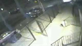 Surveillance footage of PO Timoshenko shooting [upl. by Erbe]