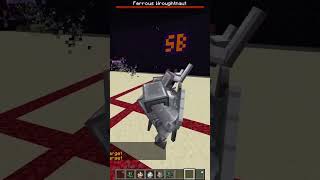 Minecraft Farseer vs Ferrous Wroughtnaut [upl. by Tnahs666]