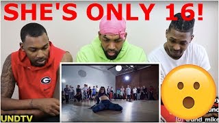 People reacting to NATALIE BEBKO Nat Bat Choreography by Tricia Miranda Stefflon Don  16 Shots [upl. by Akiem]