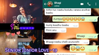 Senior Junior Cute Chatting  Senior Junior Love  19 [upl. by Dhiman]