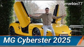 MG Cyberster 2025  El descapotable de más de 500 CV más barato del mercado es eléctrico  km77com [upl. by Encratis]