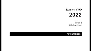 Natuurkunde bespreking Examen VWO 2022 tijdvak 2 deel 3 [upl. by Analad]