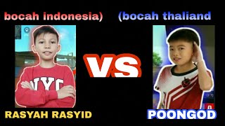 Perbandingan Rasyah rasyid vs bocah thailand Siapa yang lebih jago [upl. by Marler]