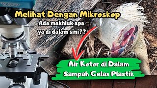 ZOOM MIKROSKOP  Jutaan Kehidupan MIKROORGANISME dalam Air Kotor [upl. by Yevoc]