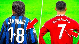 10 Weirdest SHIRT Numbers In Football History [upl. by Dorkas316]