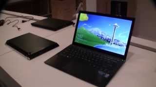 Sony Vaio Pro 13 Hands On  Haswell Ultrabook [upl. by Neahs]