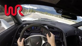 757 Horsepower Callaway Corvette Z06 SC757  POV City Drive [upl. by Gronseth962]