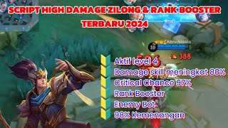 Updatted Script high damage zilong terbaru 2024  No Password [upl. by Anahc848]