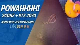 ASUS ROG Zephyrus M15 Unboxing amp First Impression  Perfect Mix of Power amp Prestige [upl. by Mina]