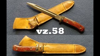 SHOW AND TELL 153 vz58 Knife Bayonet late pattern [upl. by Elletsyrc998]