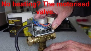 No heating Motorised valve Switch to manual to get you by [upl. by Olva]