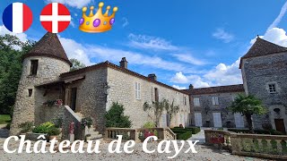 We visit Cháteau de Cayx a French wine castle owned by the royal Danish family  our Camper trips [upl. by Fey]