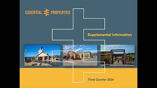 Essential Properties Realty Trust EPRT Q3 2024 Earnings Presentation [upl. by Ermentrude692]