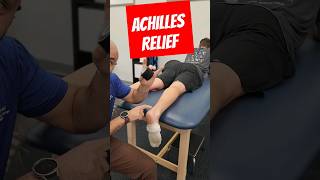 MASTER a kinesiotape technique for achilles tendinitis Dr Approved shorts [upl. by Eivla576]